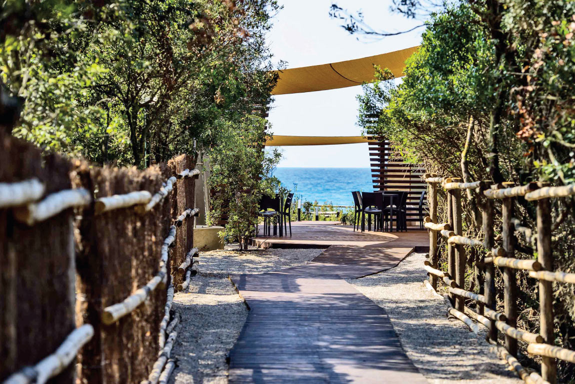 Accesso alla spiaggia - Rocchette Camping Village